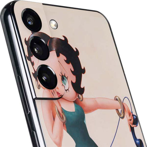 Betty Boop On the Phone Galaxy S22 Skin